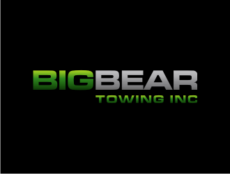 Big Bear Towing Inc logo design by dewipadi