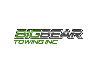 Big Bear Towing Inc logo design by Girly
