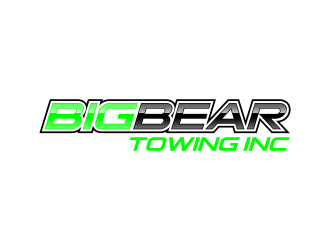 Big Bear Towing Inc logo design by Kruger