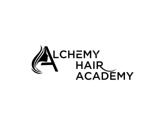 Alchemy Hair Academy logo design by oke2angconcept