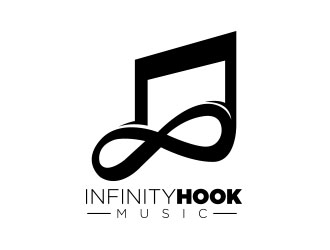 Infinite Hook Music logo design by Manolo