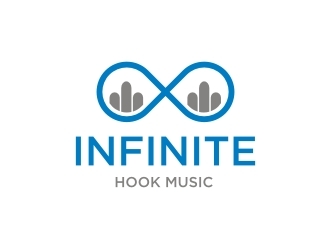 Infinite Hook Music logo design by EkoBooM