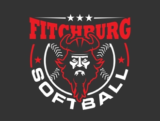 Fitchburg Softball logo design by MAXR