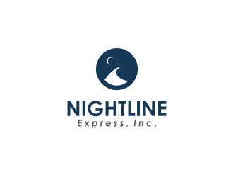 Nightline Express, Inc. logo design by ohtani15