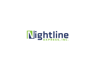Nightline Express, Inc. logo design by bricton