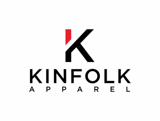 Kinfolk Apparel logo design by hidro