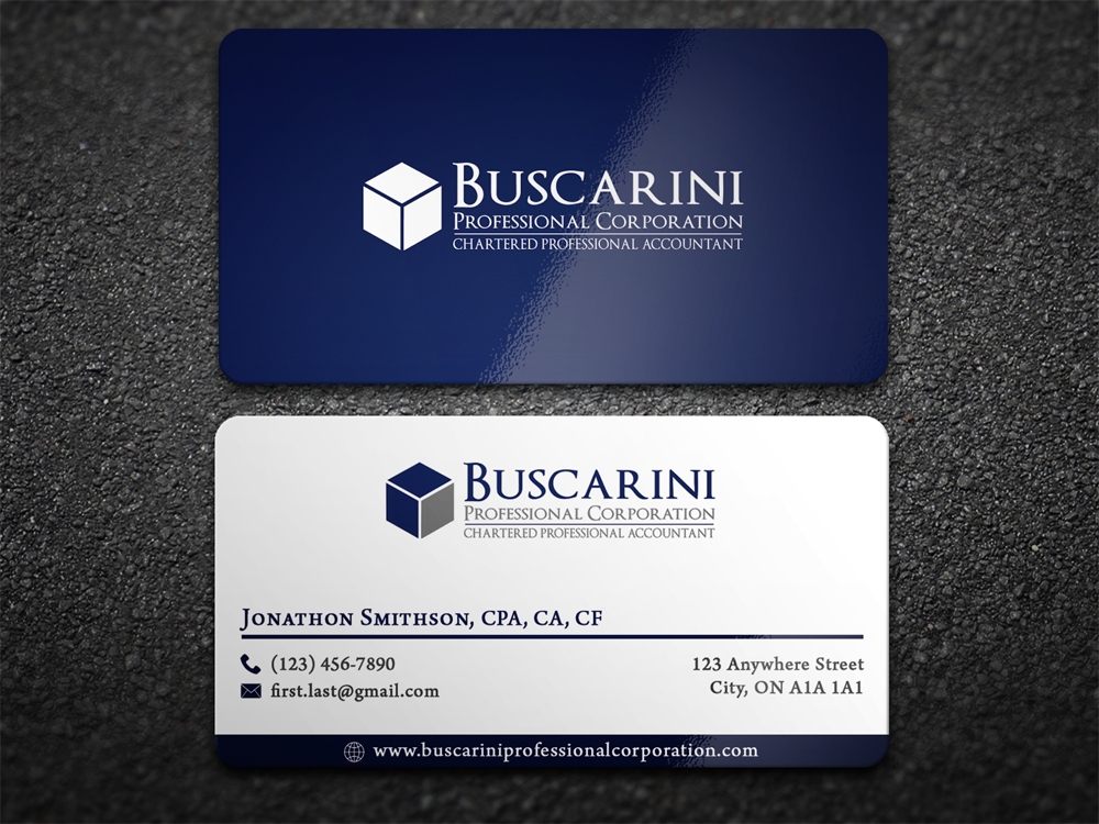 Buscarini Professional Corporation logo design by aamir