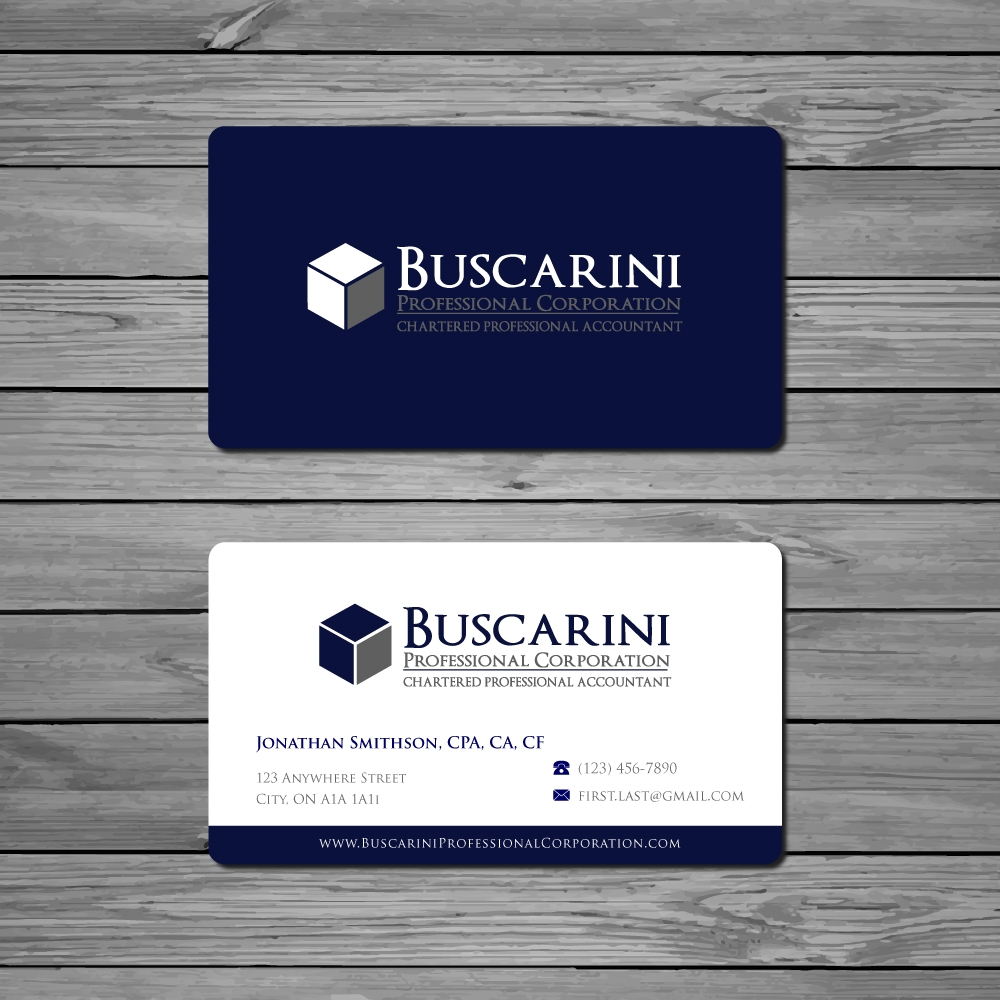 Buscarini Professional Corporation logo design by labo