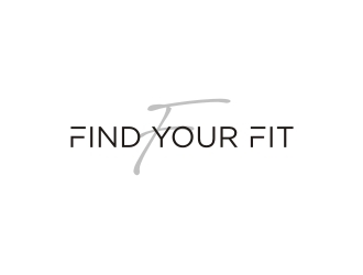 Find your Fit logo design by EkoBooM