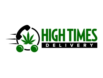High Times Delivery logo design by jaize