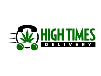 High Times Delivery logo design by jaize