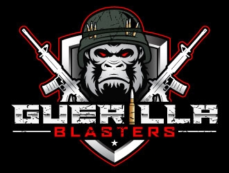 GUERILLA BLASTERS  logo design by daywalker