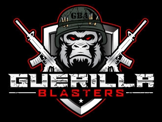 GUERILLA BLASTERS  logo design by daywalker