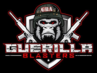GUERILLA BLASTERS  logo design by daywalker
