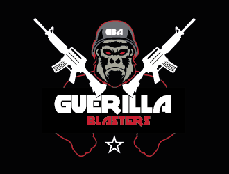 GUERILLA BLASTERS  logo design by czars