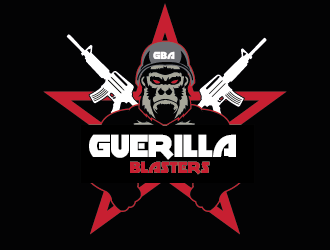 GUERILLA BLASTERS  logo design by czars