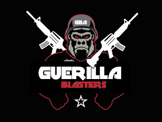 GUERILLA BLASTERS  logo design by czars