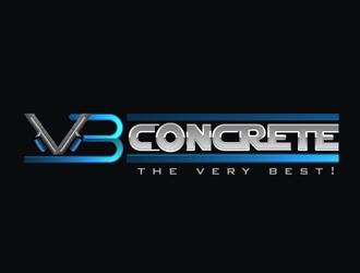 VB Concrete logo design by DreamLogoDesign