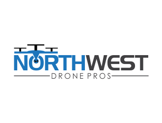 Northwest Drone Pros logo design by giphone