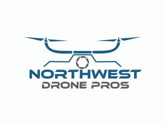 Northwest Drone Pros logo design by Greenlight