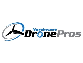 Northwest Drone Pros logo design by Vincent Leoncito