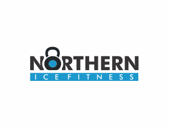 Northern ICE Fitness logo design by mutafailan