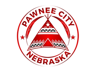 Pawnee City Nebraska logo design by SteveQ