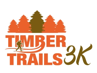 Timber Trails 3K logo design by PMG