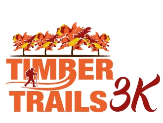 Timber Trails 3K logo design by PMG