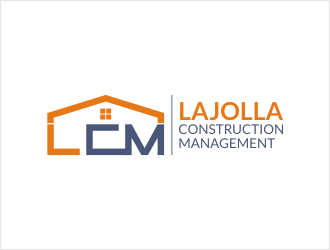 LAJOLLA CONSTRUCTION MANAGEMENT logo design by bunda_shaquilla