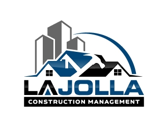 LAJOLLA CONSTRUCTION MANAGEMENT logo design by jaize