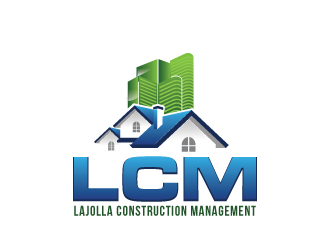 LAJOLLA CONSTRUCTION MANAGEMENT logo design by tec343