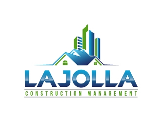 LAJOLLA CONSTRUCTION MANAGEMENT logo design by tec343