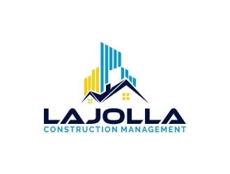 LAJOLLA CONSTRUCTION MANAGEMENT logo design by lj.creative
