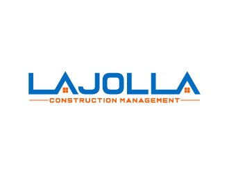 LAJOLLA CONSTRUCTION MANAGEMENT logo design by Aelius