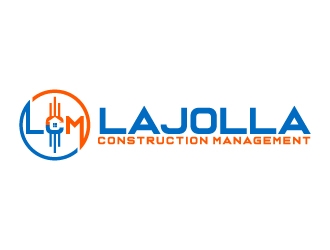LAJOLLA CONSTRUCTION MANAGEMENT logo design by Aelius
