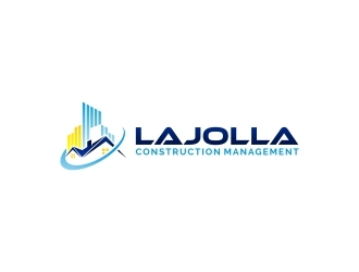 LAJOLLA CONSTRUCTION MANAGEMENT logo design by lj.creative
