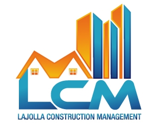 LAJOLLA CONSTRUCTION MANAGEMENT logo design by PMG