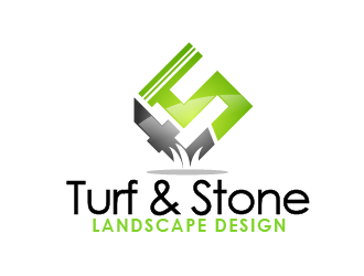 Turf & Stone Landscape Design logo design by THOR_