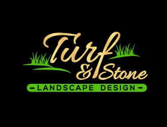 Turf & Stone Landscape Design logo design by Muhammad_Abbas