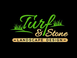 Turf & Stone Landscape Design logo design by Muhammad_Abbas