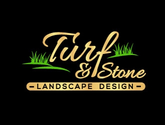 Turf & Stone Landscape Design logo design by Muhammad_Abbas