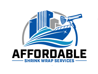Affordable Shrink Wrap Services logo design by THOR_