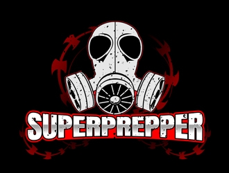 SuperPrepper.com logo design by DreamLogoDesign