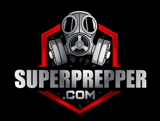 SuperPrepper.com logo design by DreamLogoDesign
