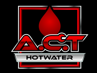A.C.T Hotwater logo design by ingepro