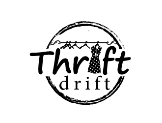 Thrift Drift logo design by art-design