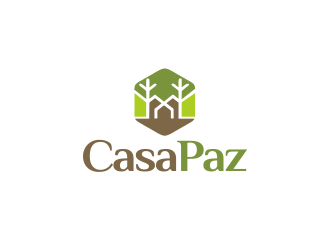 Casa Paz logo design by YONK