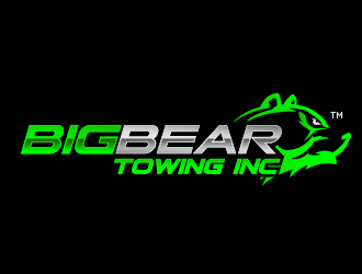Big Bear Towing Inc logo design by THOR_