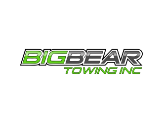 Big Bear Towing Inc logo design by Girly